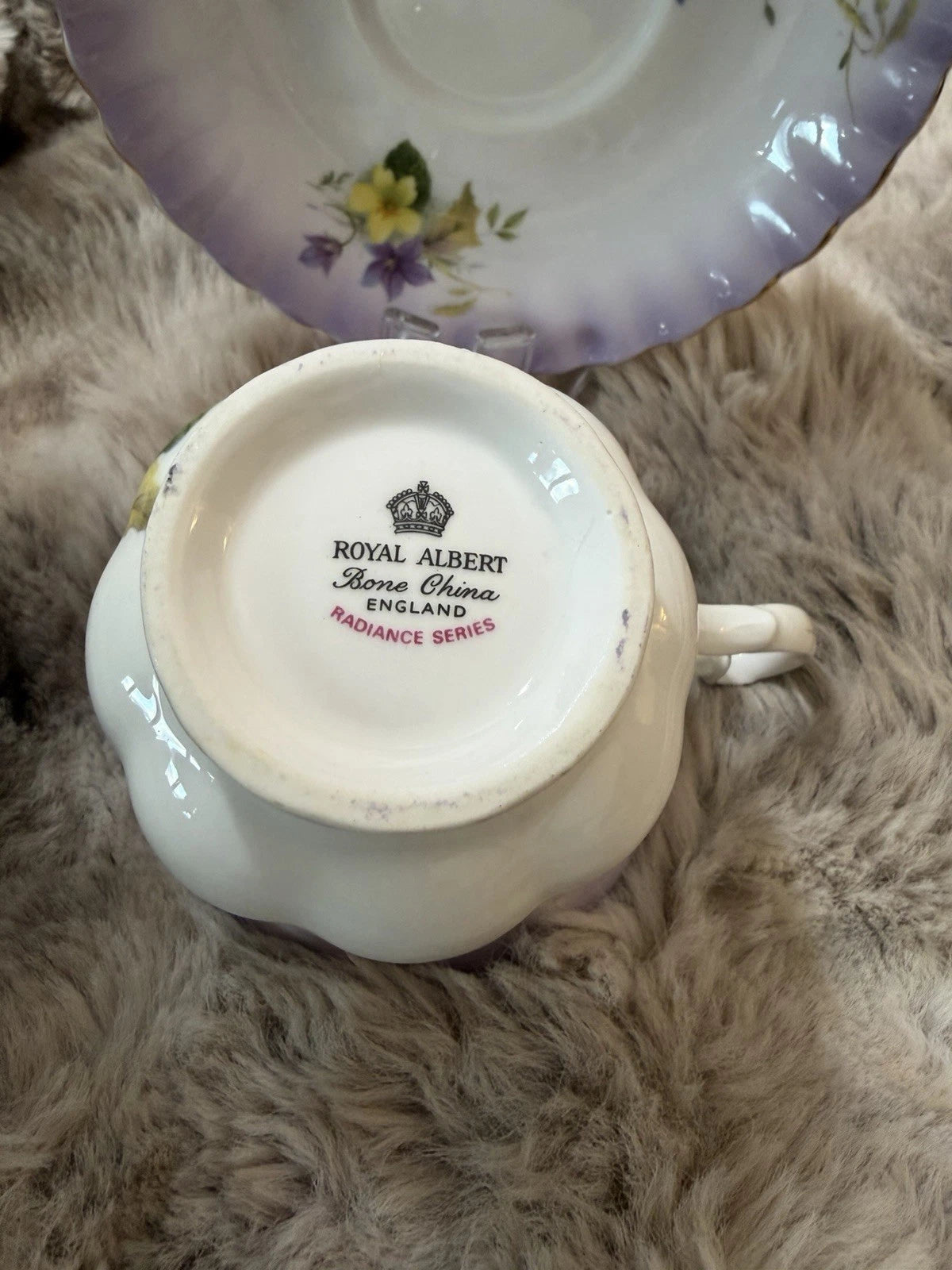 Royal Albert Radiance Series Tea Cup And Saucer - Pings