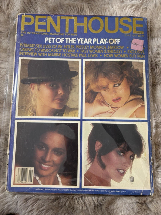 PENTHOUSE MAGAZINE - JUNE 1981