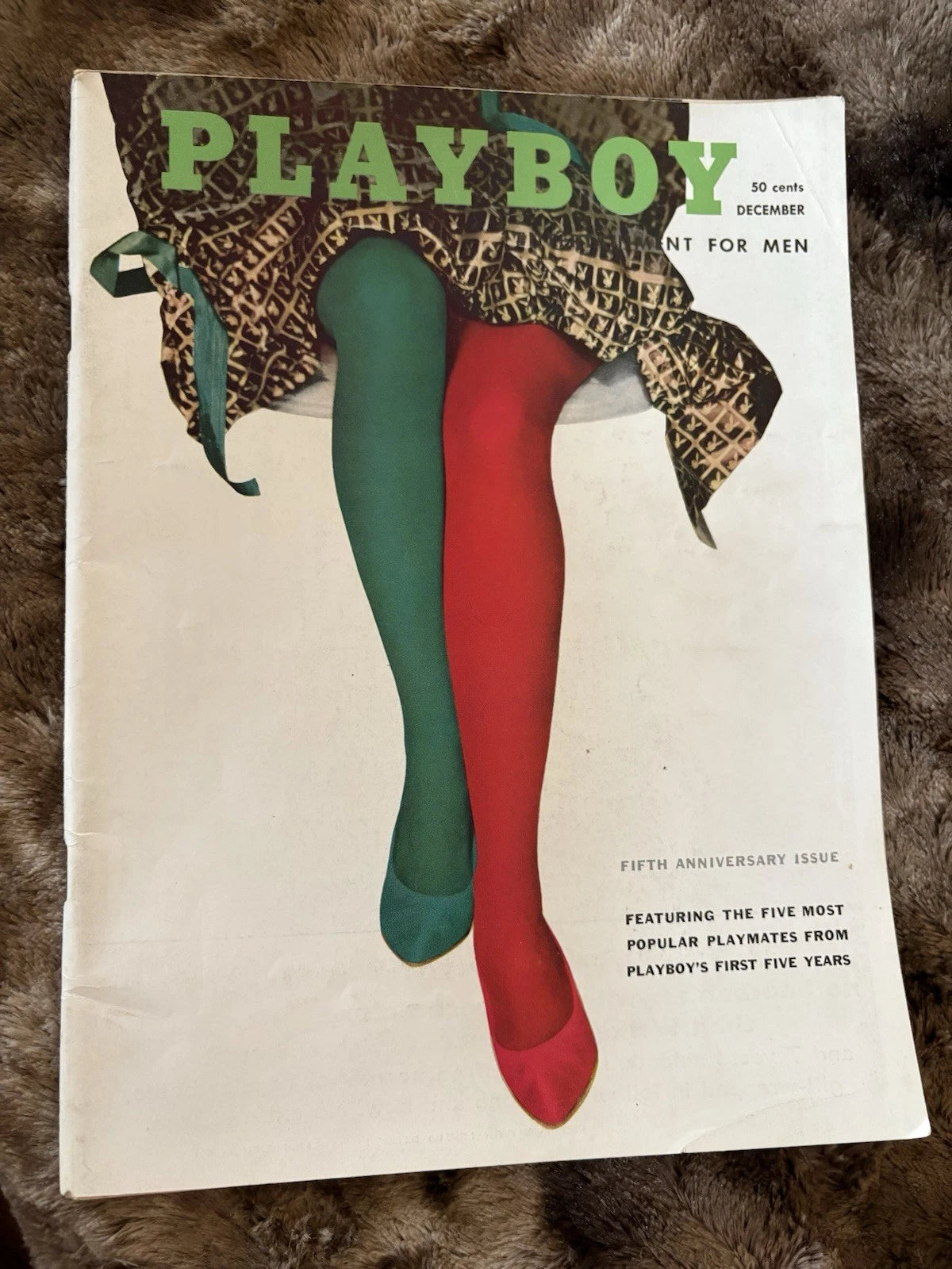 Playboy December 1958- Fifth Anniversary Issue