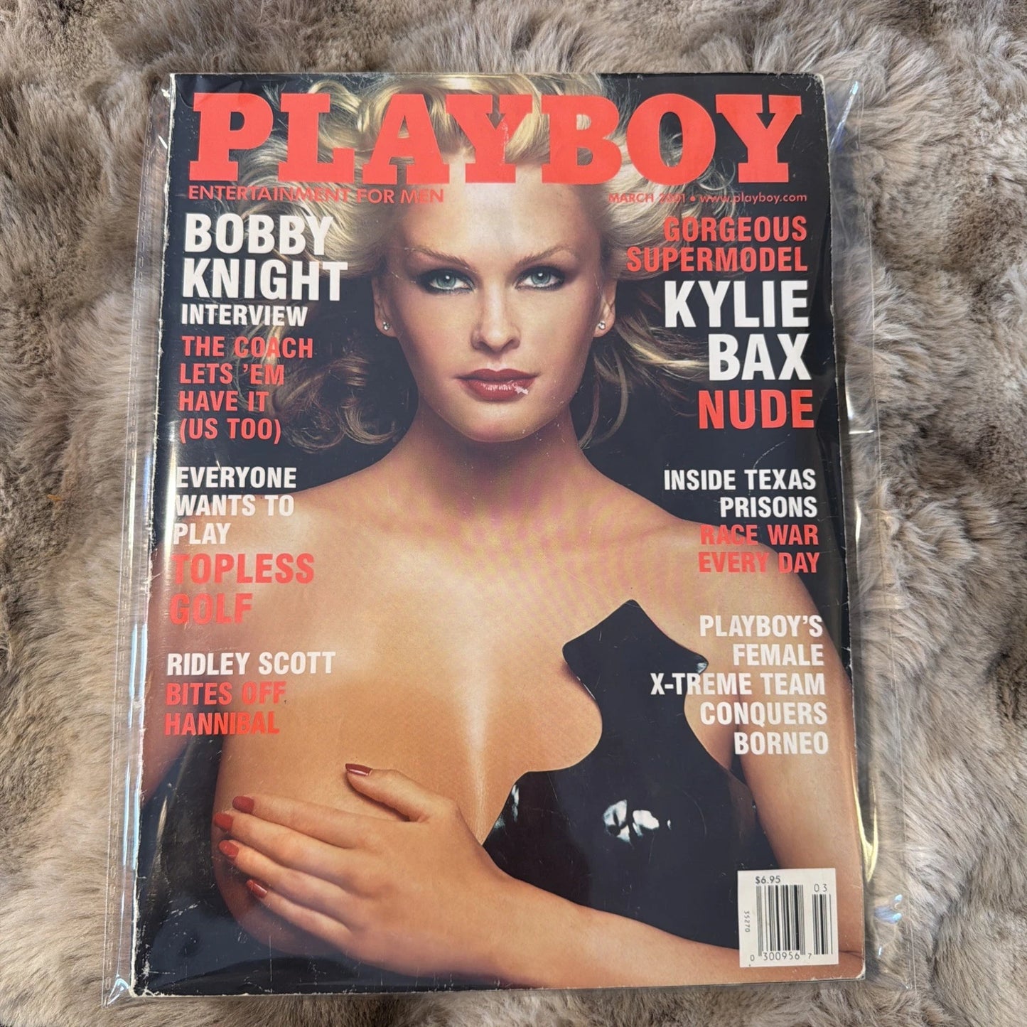 Playboy Magazine March 2001 Kylie Bax