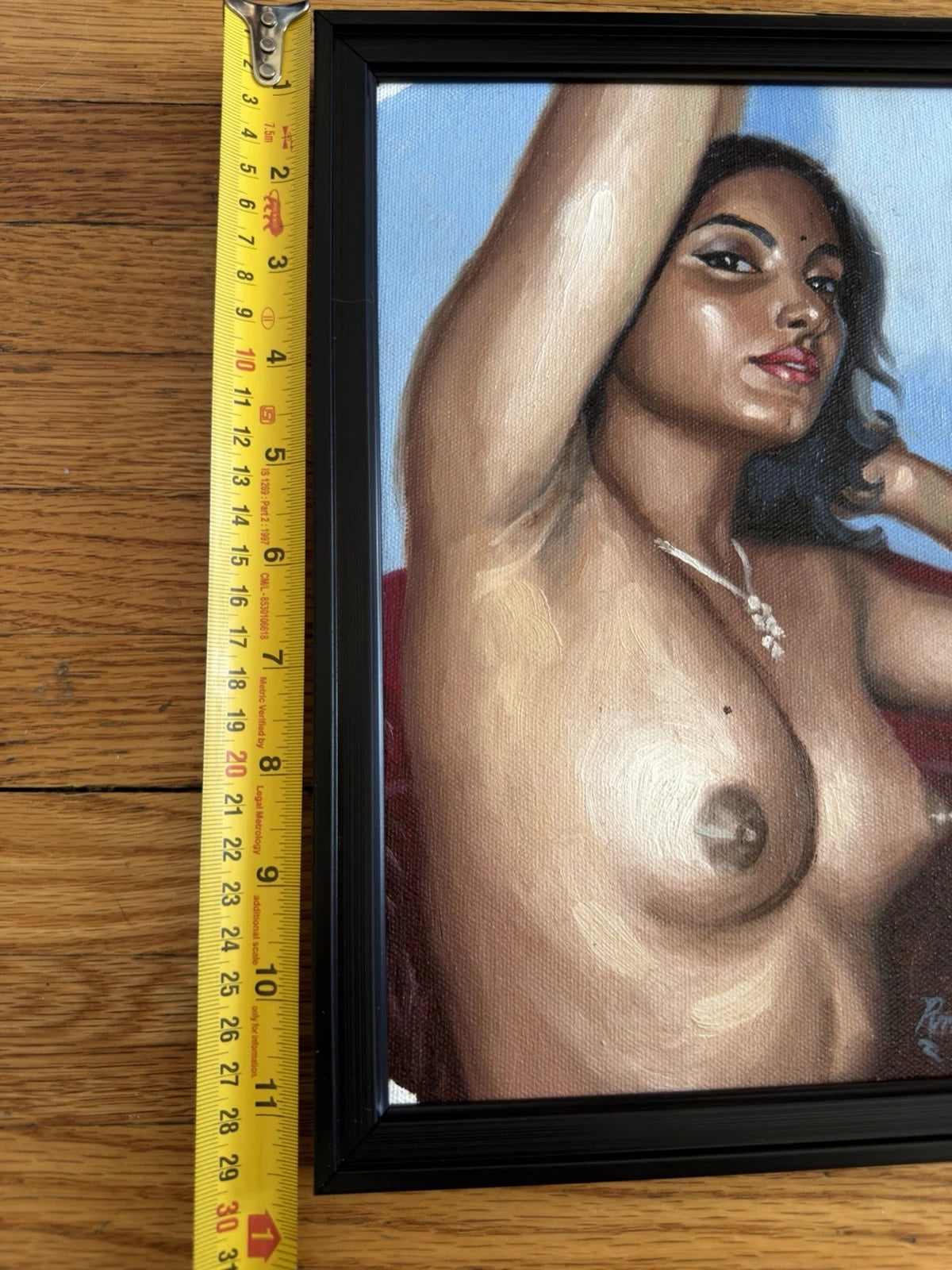 original oil painting signed