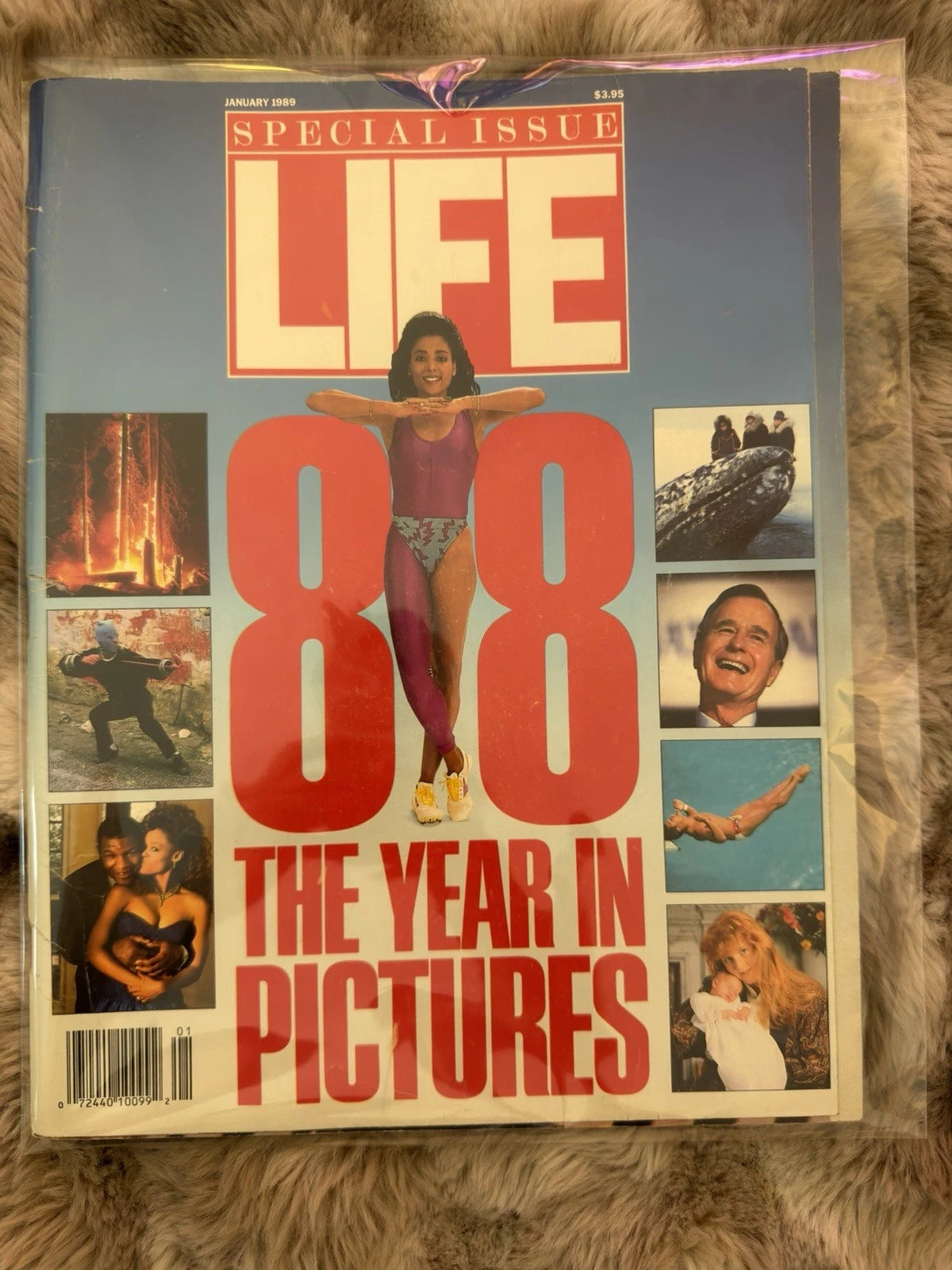 Life Magazine January 1989 Special Issue The Year in Pictures 1988