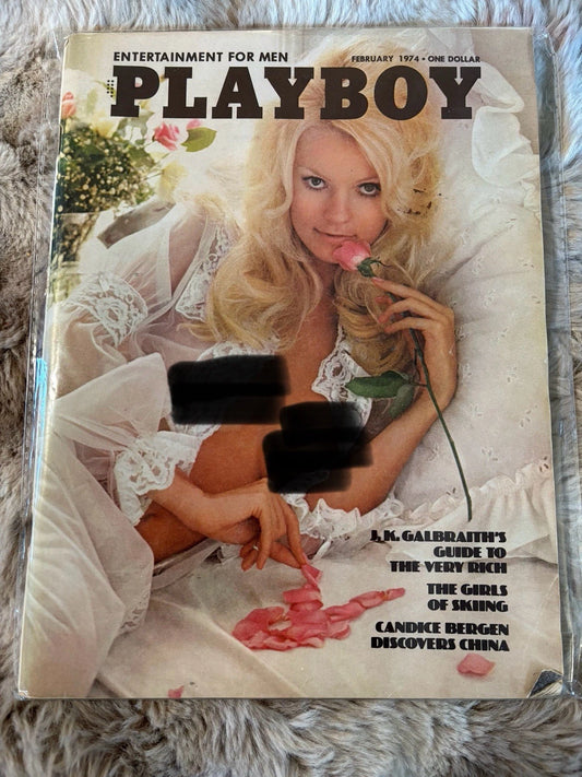 Vintage PLAYBOY Magazine February 1974