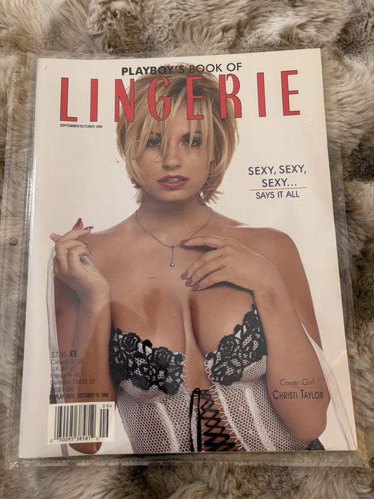 Playboy’s Book of Lingerie - September/October 1998 - Christi Taylor