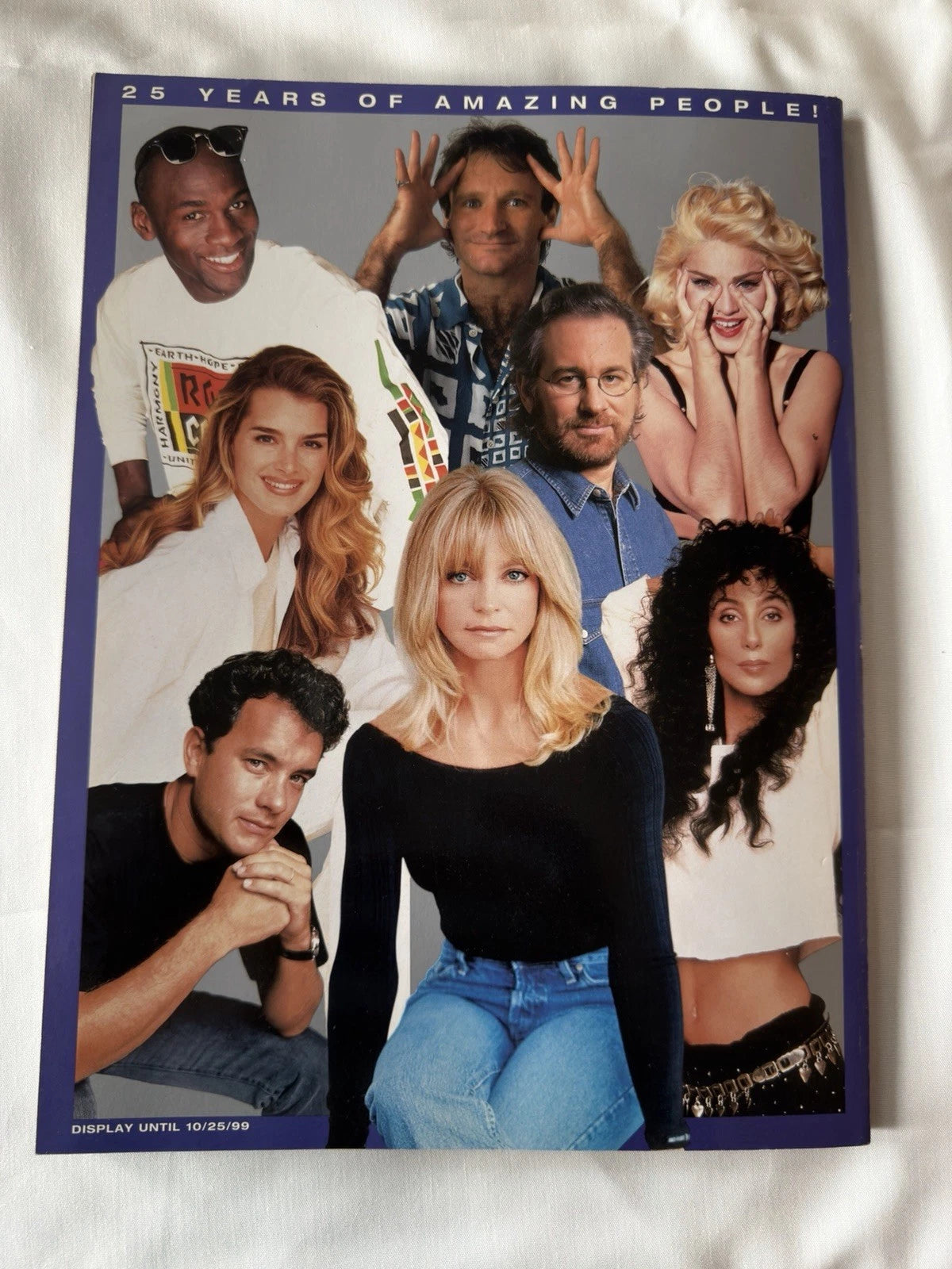 People 25 Amazing Years book 1999, Diana, Elvis, Winfrey, Lennon, Jordan, Woods