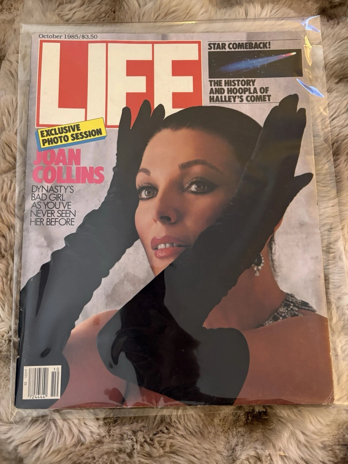 LIFE Magazine October 1985 – Original Vintage Issue- Joan Collins