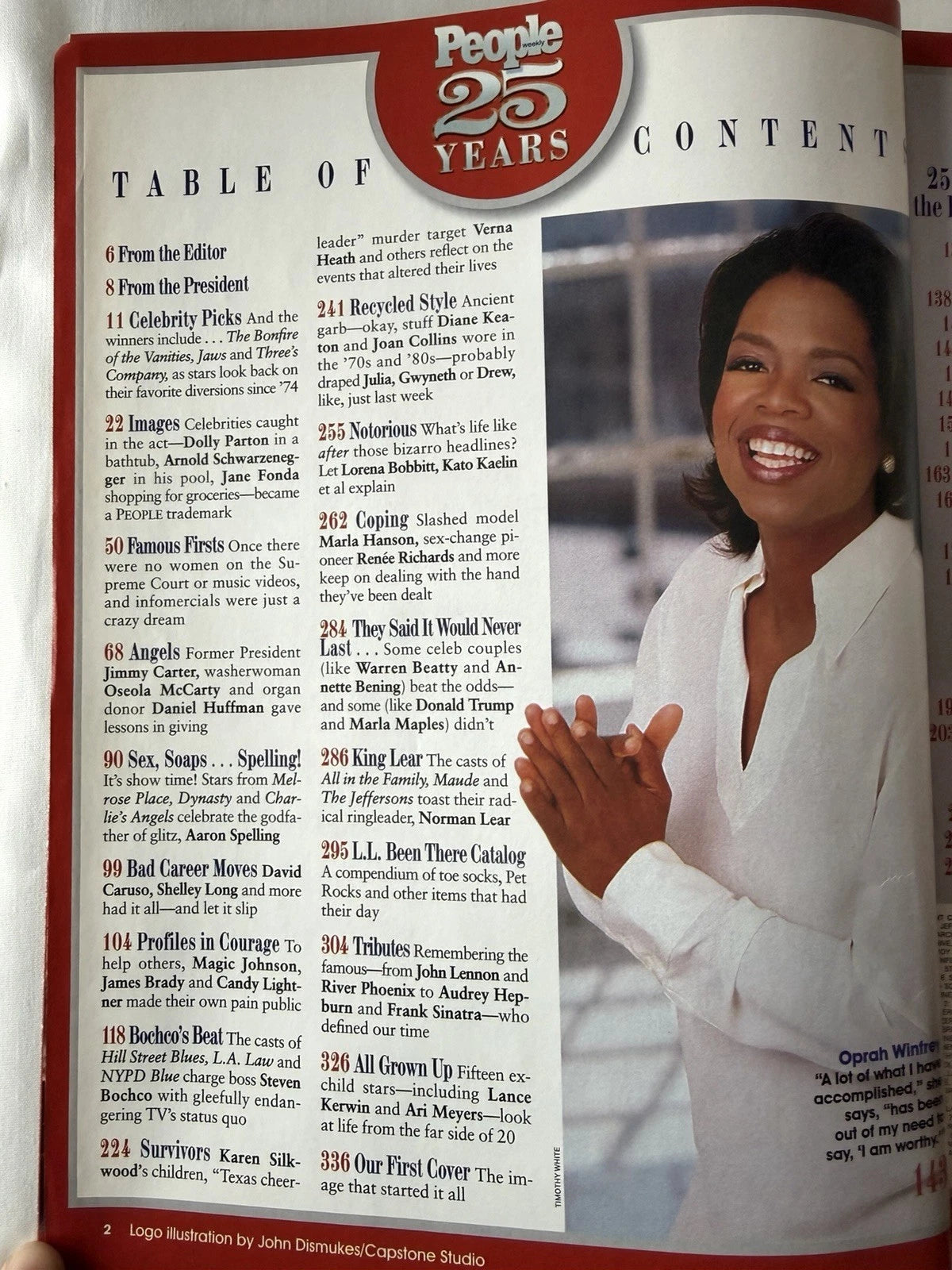 People Weekly Magazine 25 Years Special Anniversary Issue March 15-22 1999