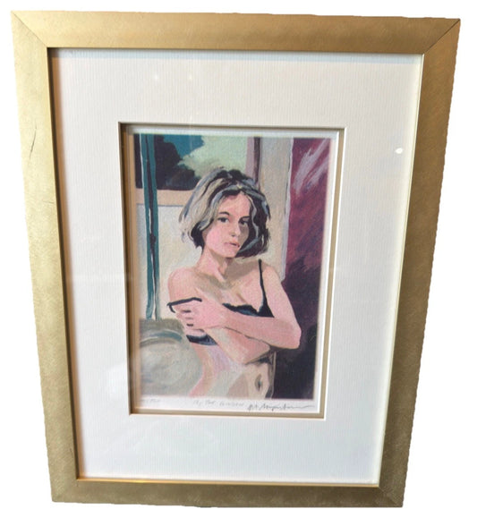 Signed & Numbered Figurative Art Print “By the Window”