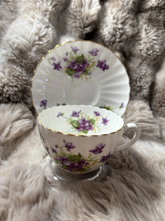 Radfords Bone China Tea Cup & Saucer - Small Crack