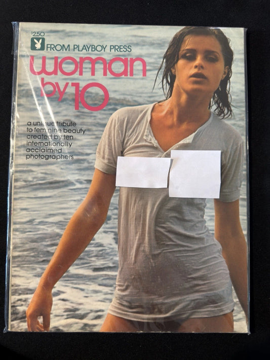 Vintage 1973 Playboy Press “Woman by 10” First Edition | Rare Erotic Art