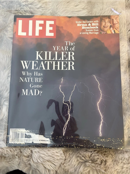 LIFE Magazine September 1993 – The Year of Killer Weather – Lightning Cover