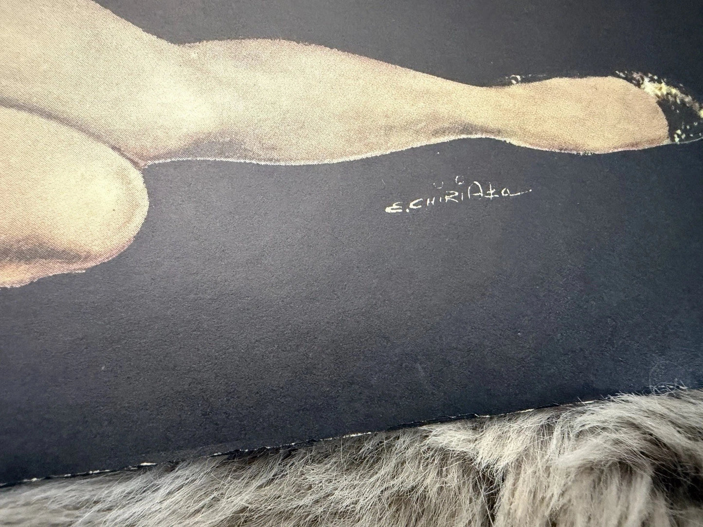 Vintage 1954 Pin-Up Calendar – Ernest Chiriacka – Complete –