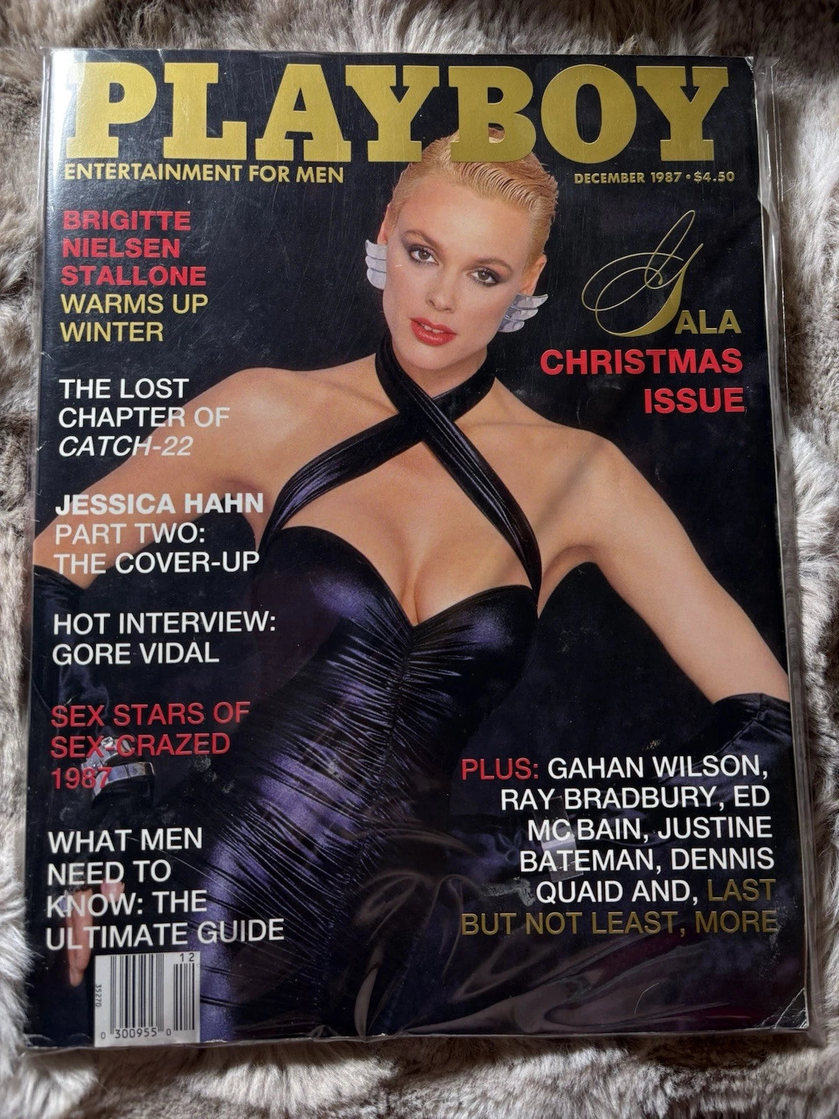 Vintage Playboy Magazine December 1987 - Christmas Issue