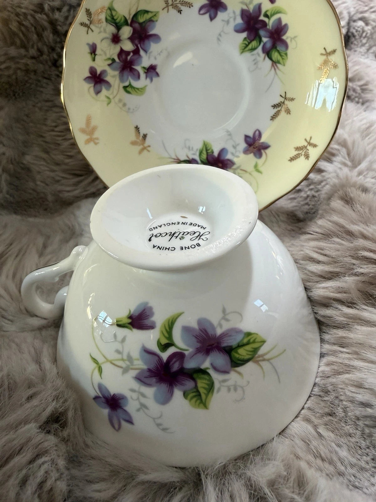 Tea Cup And Saucers Set Mismatched