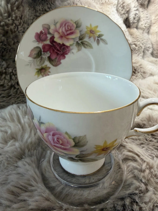 Queen Anne Cup And Saucer - Pings