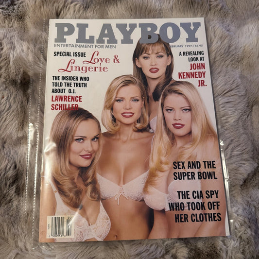 PLAYBOY MAGAZINE FEBRUARY 1997 WITH CENTERFOLD