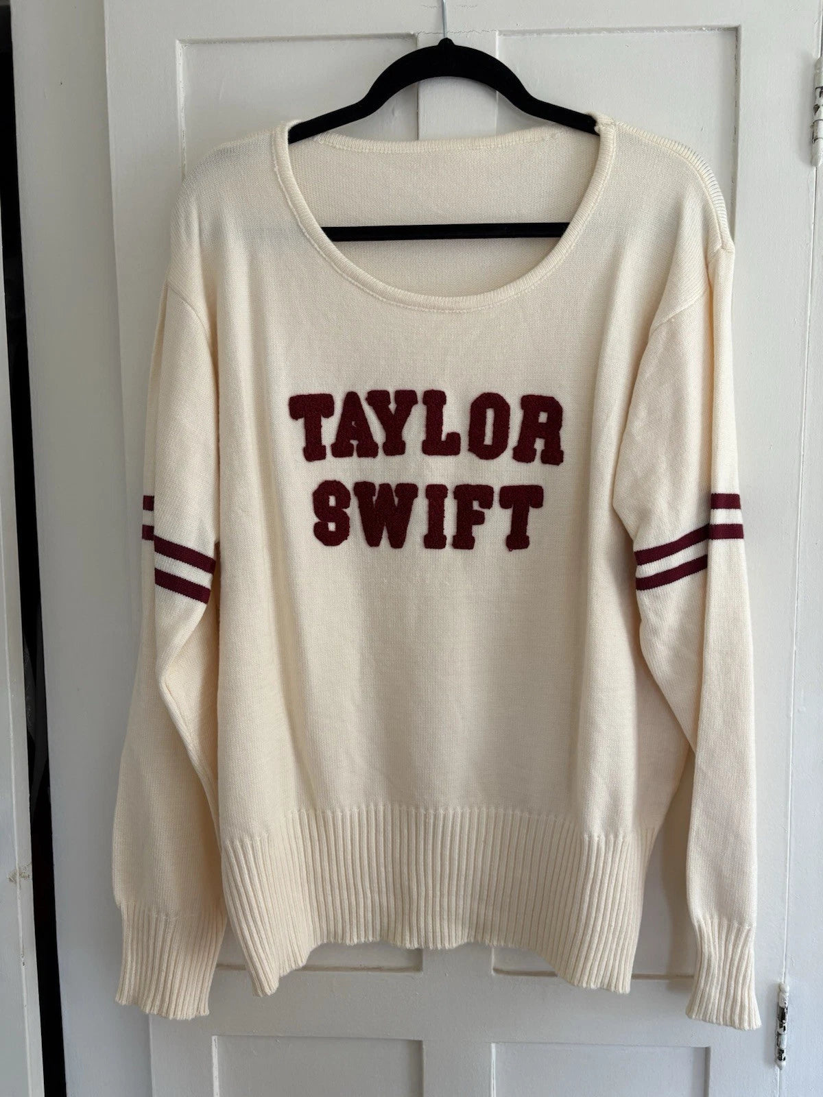 Taylor Swift Red (Taylor’s Version) Varsity Sweater 2XL NEW Merch Swiftie