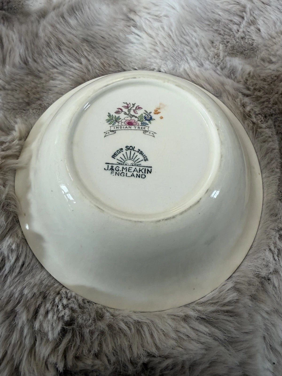j g meakin england Bowls Indian Tree