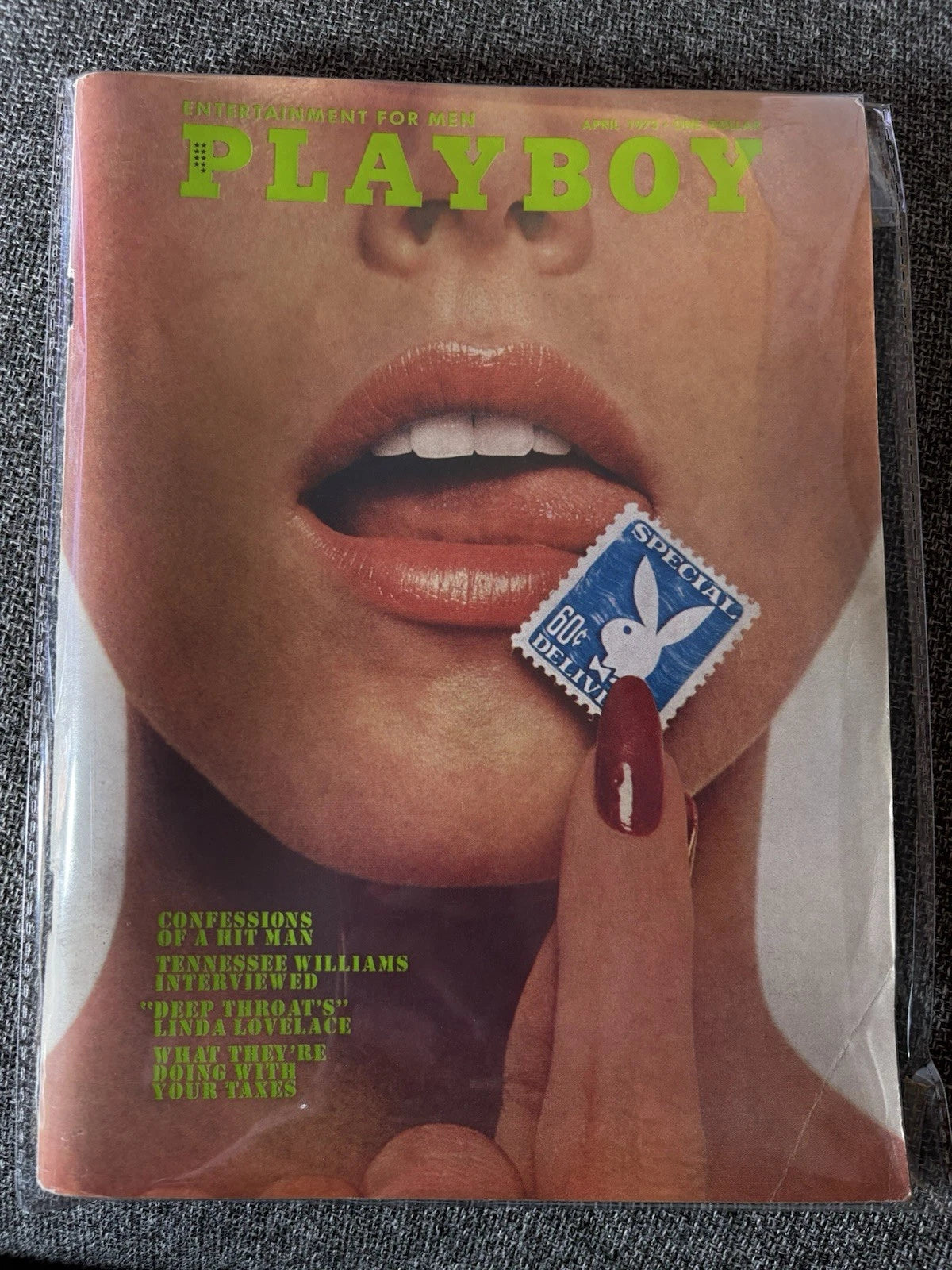 Playboy April 1973- Confessions of A Hit Man- Tennessee Williams Interview