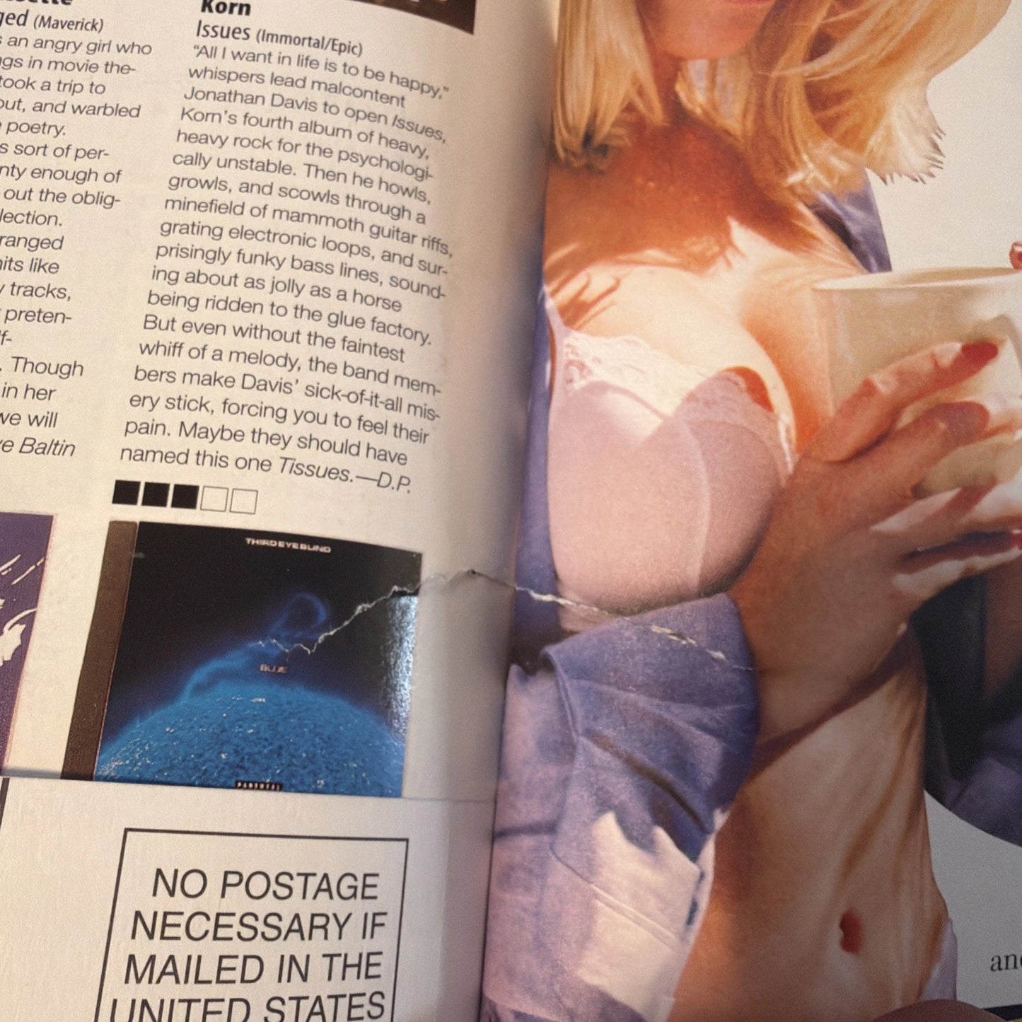 Maxim MagazineJanuary 2000 - Deep Tear