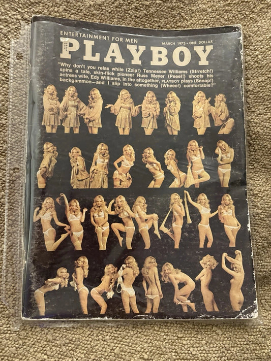 Playboy Magazine March 1973 - No Centerfold