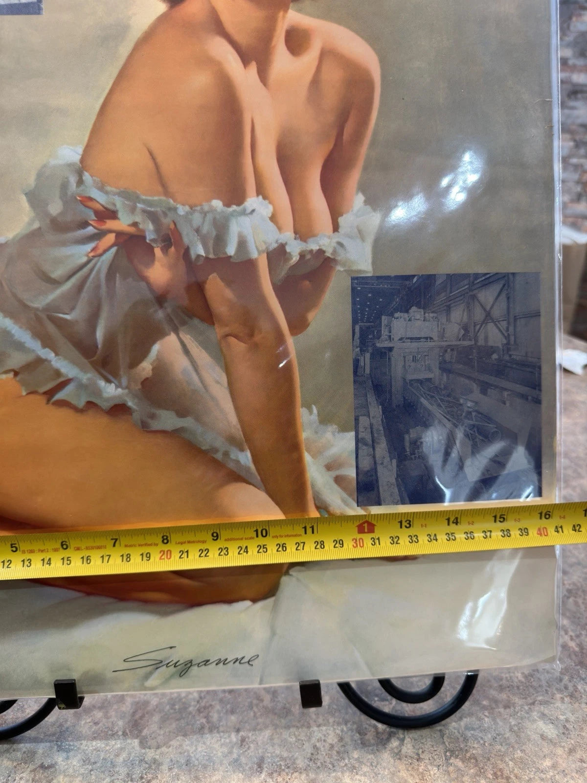 Gil Elvgren “Suzanne” Vintage Pin-Up Art Print