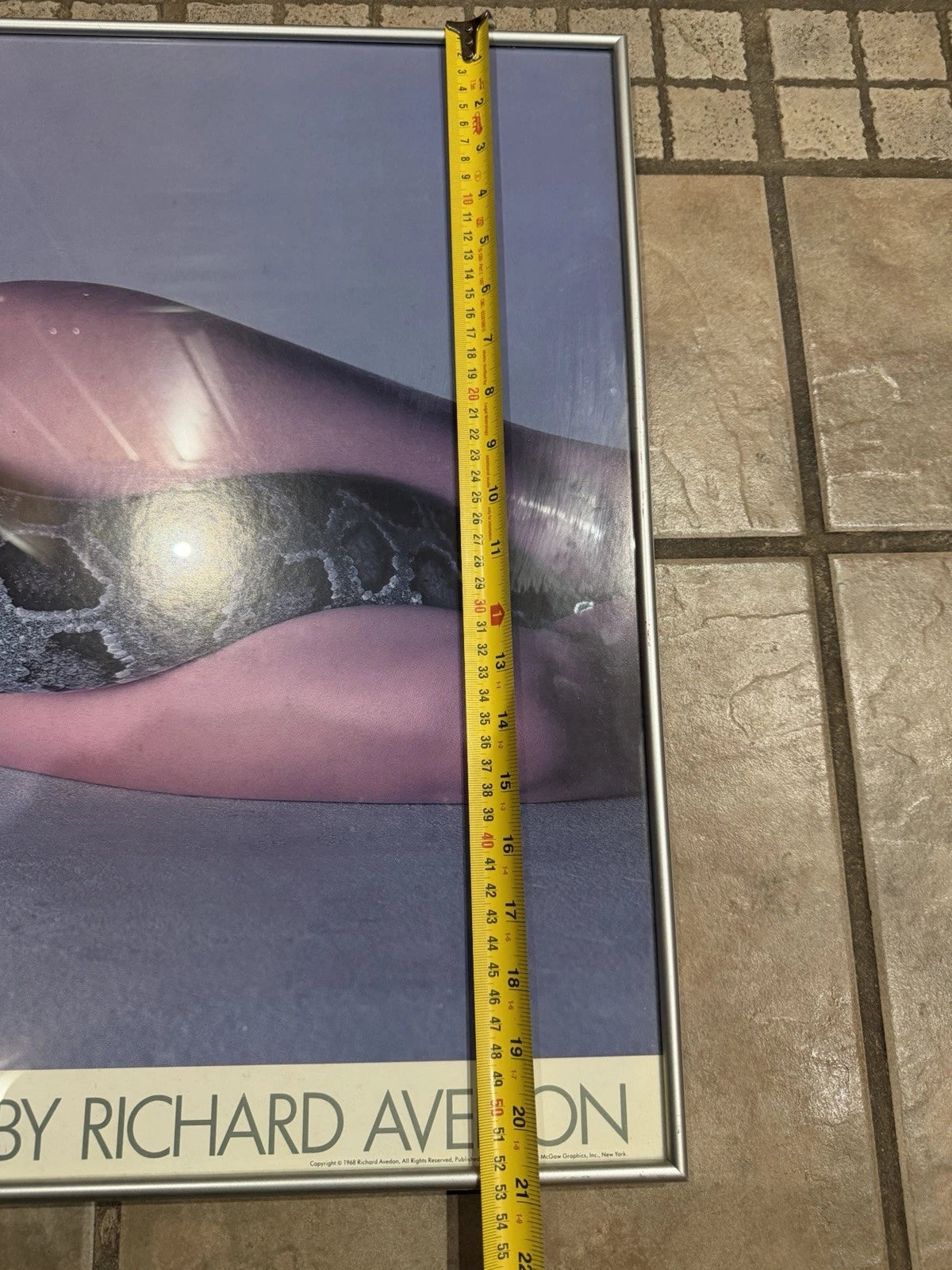 Richard Avedon “Nastassja Kinski and the Serpent” 1981 Poster – Framed – Vintage
