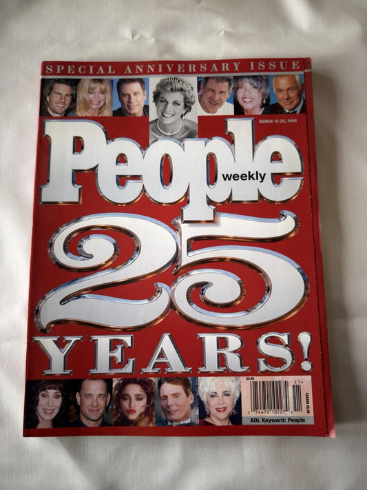 People Weekly Magazine 25 Years Special Anniversary Issue March 15-22 1999