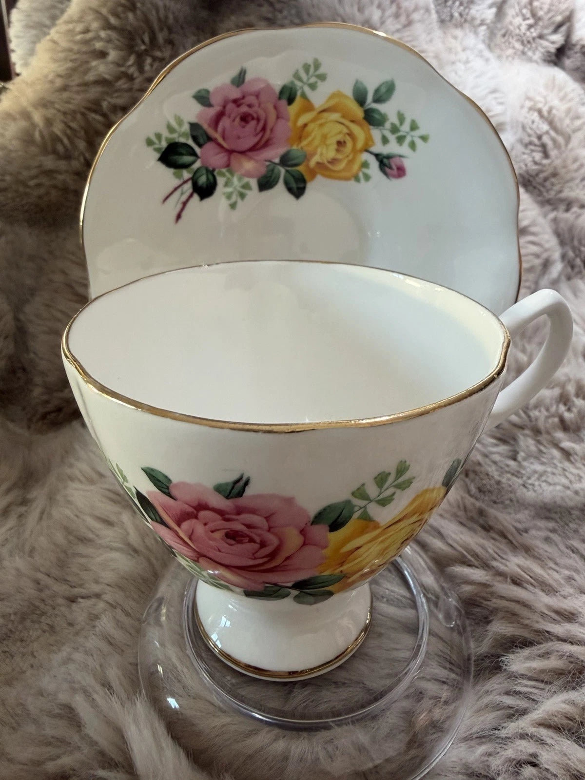 Made In England Tea Cup And Saucer