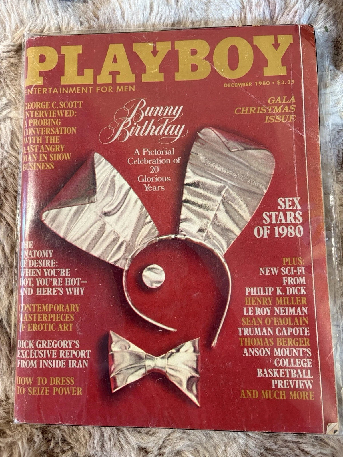 Playboy Magazine December 1980 - Bunny Birthday - Gala Christmas Issue