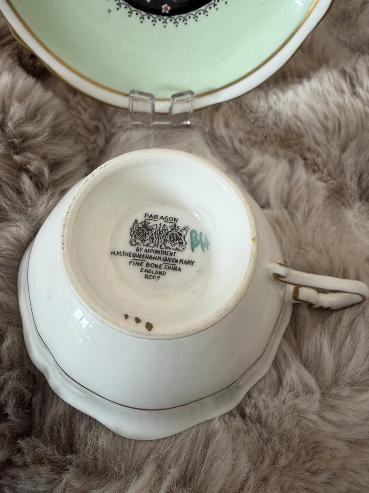 Paragon Double Warrant Tea Cup And Saucer - Crack On Saucer