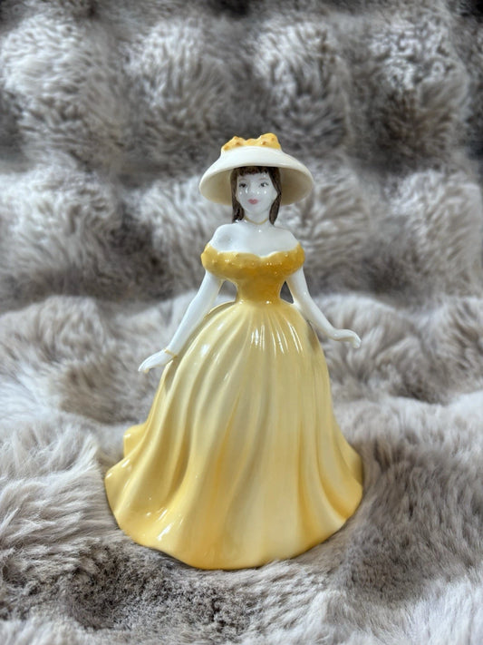 Coalport Debutante Figurine – Abbie – Fine Bone China
