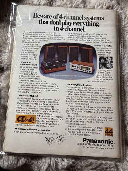 Playboy April 1974 - No Centrefold