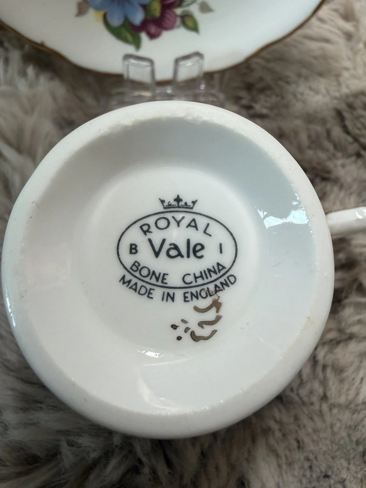 Royal Vale Teacup And Saucer - Pings