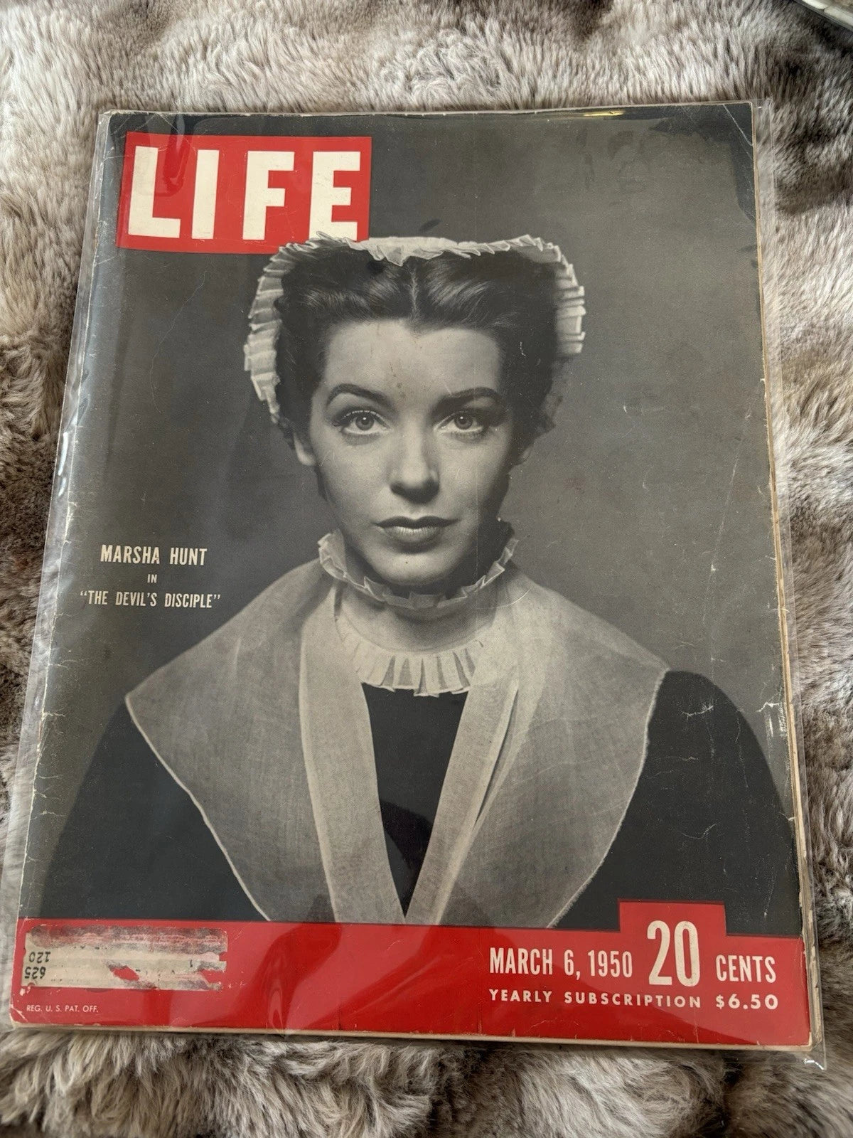 LIFE Magazine March 6, 1950 | Marsha Hunt Cover | Vintage Hollywood