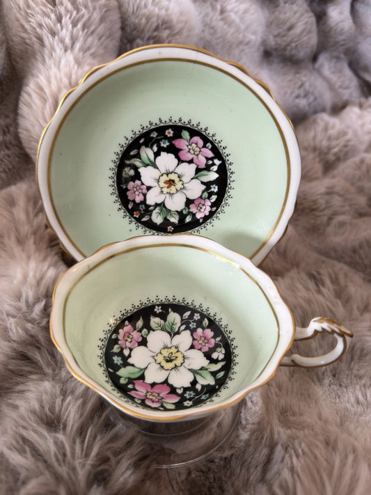 Paragon Double Warrant Tea Cup And Saucer - Crack On Saucer