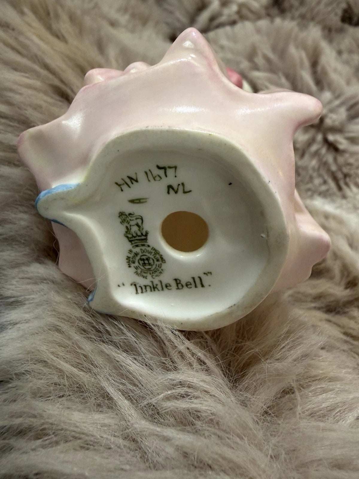 Royal Doulton "Tinkle Bell" Figurine HN 1677, porcelain & bone china , 3.5” Tall