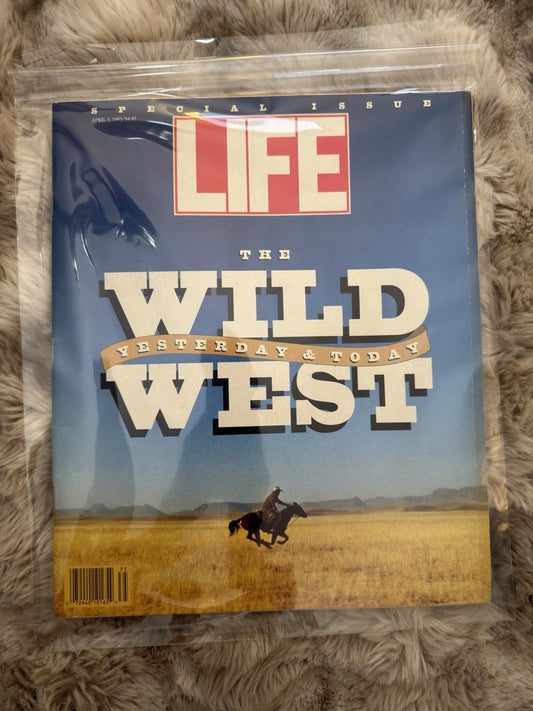 The Wild West - Vintage LIFE Magazine Issue - April 5, 1993 - Good