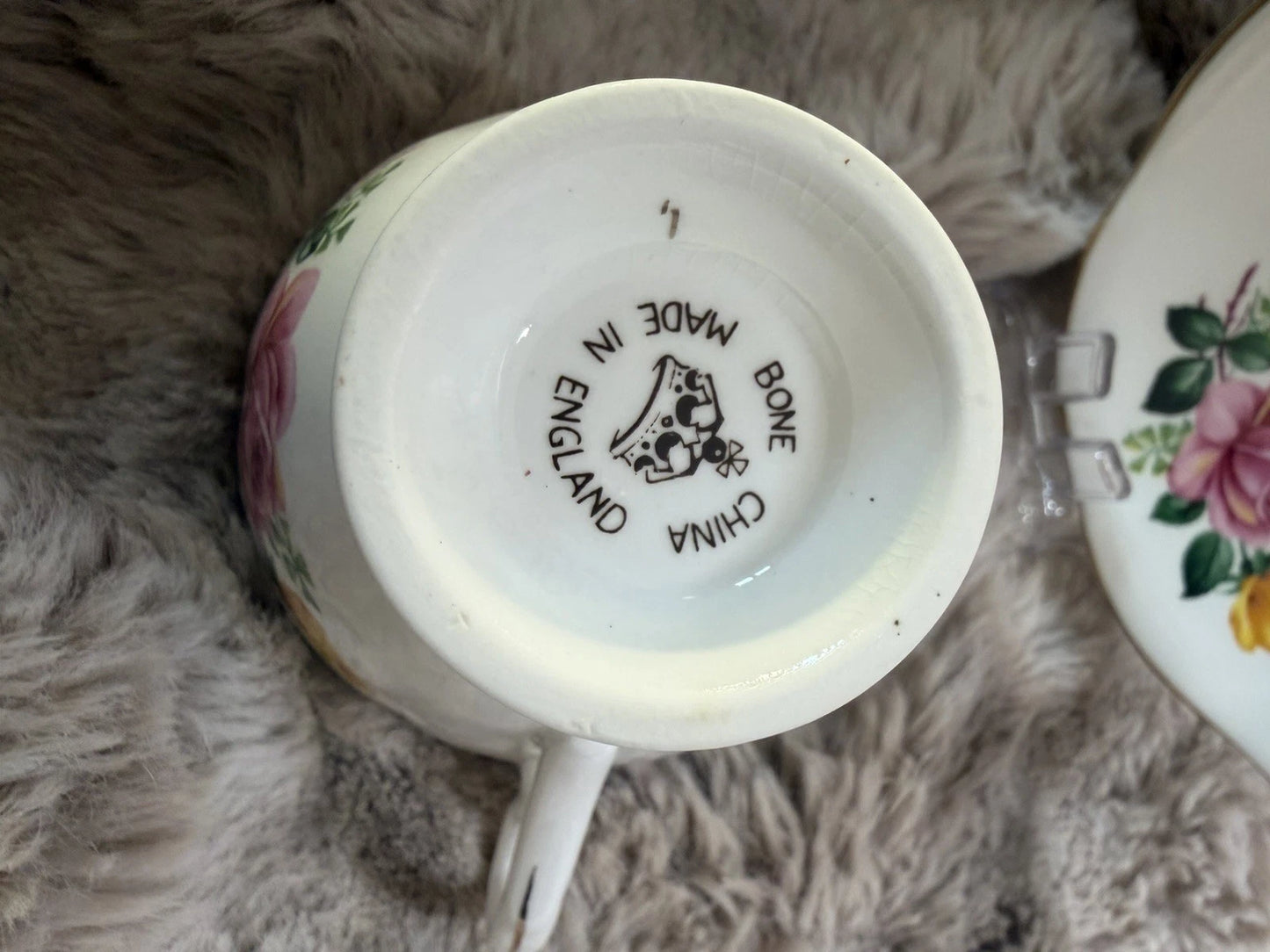 Made In England Tea Cup And Saucer