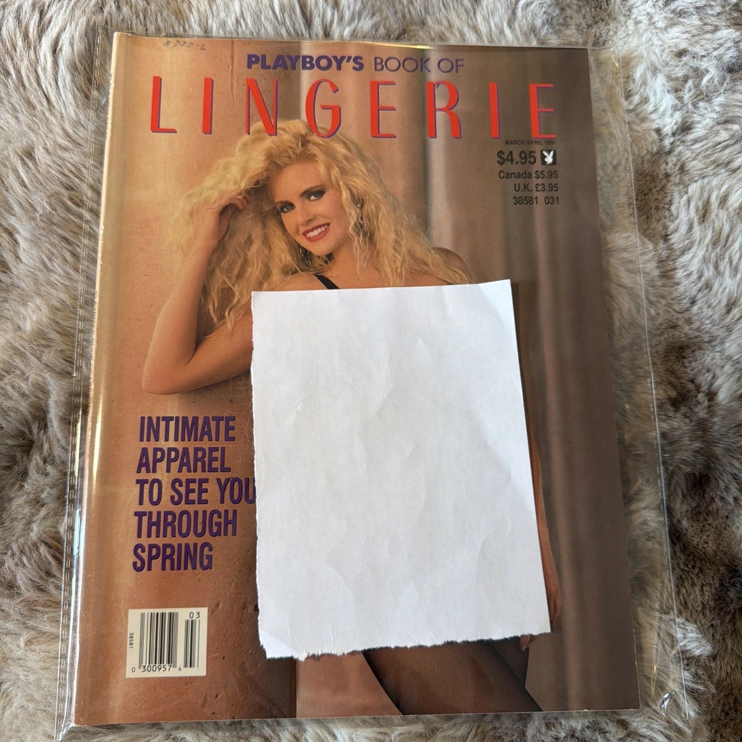 PLAYBOY'S BOOK of LINGERIE March/April 1991 Special Edition Men's Magazine
