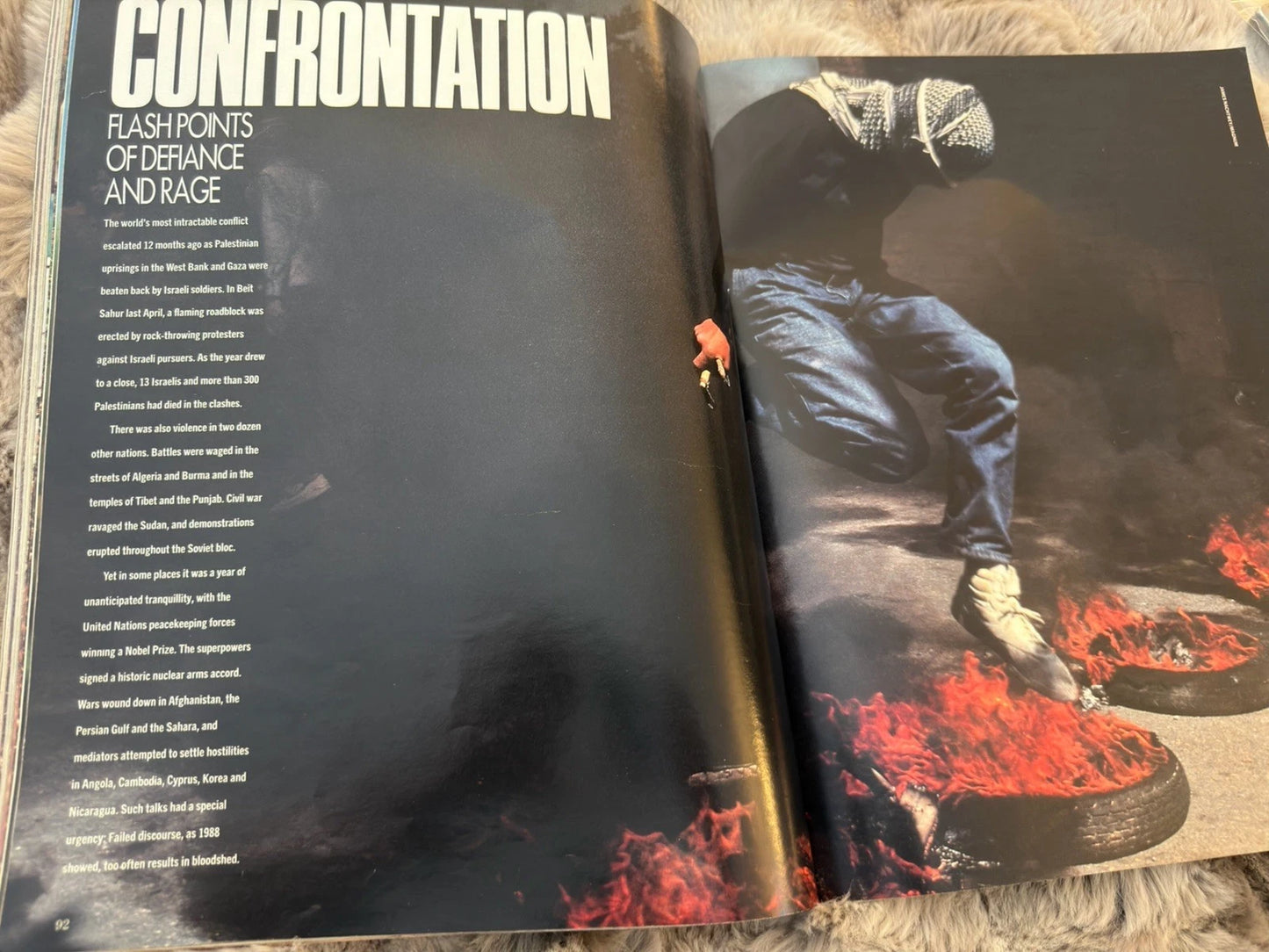 Life Magazine January 1989 Special Issue The Year in Pictures 1988